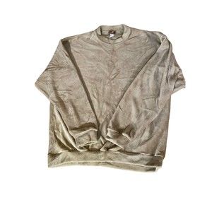 Enza fleece pullover khaki men’s size XL